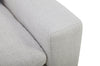Sky Modular 91.5" Fabric Power Reclining Loveseat with Removable Feather Down Cushions - Nathan Wheat | Causeuse à inclinaison électrique modulaire Sky de 91,5 po en tissu avec coussins amovibles en duvet et plumes - blé Nathan