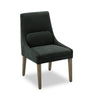 Clay Dining Chair with Polyester Fabric - Charcoal | Chaise de salle à manger Clay en tissu de polyester - anthracite