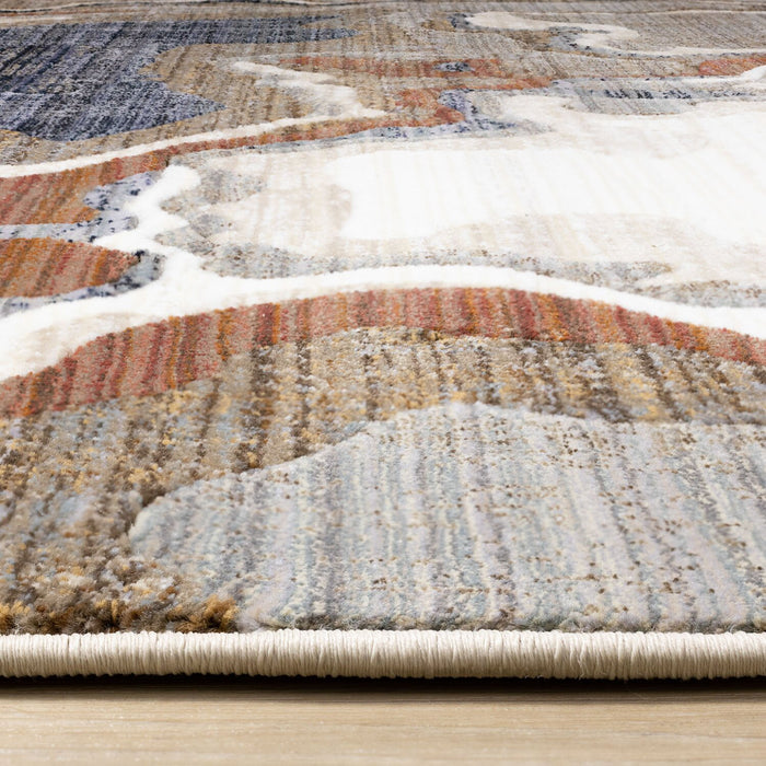 Janey Multi-Colour Area Rug - 7'10\" x 10'2\"