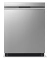 LG 24\" 48 dBA Built-In Top-Control Dishwasher with QuadWash® - Smudge Proof Stainless Steel - LDPN454HT