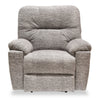 Made in Canada Fynn 40" Chenille Fabric Power Reclining Chair with USB Port - Dove Grey | Fauteuil à inclinaison électrique Fynn 40 po fabriqué au Canada, en tissu de chenille avec port USB - gris tourterelle