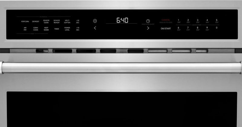 Frigidaire 30\" Built-In Convection Microwave Oven with Air Fry - PMBD3081BF