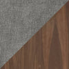 Rain 7pc Dining Set with Table & 6 Grey Chairs, 72"W - Grey/Brown | Ensemble de salle à manger Rain 7 pièces avec table de 72 po (L) et 6 chaises grises - gris et brun