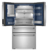 Maytag 36" 29 Cu. Ft. French Door Refrigerator - Stainless Steel - MRMF5436TZ | Réfrigérateur Maytag de 29 pi³ à portes françaises de 36 po – acier inoxydable – MRMF5436TZ