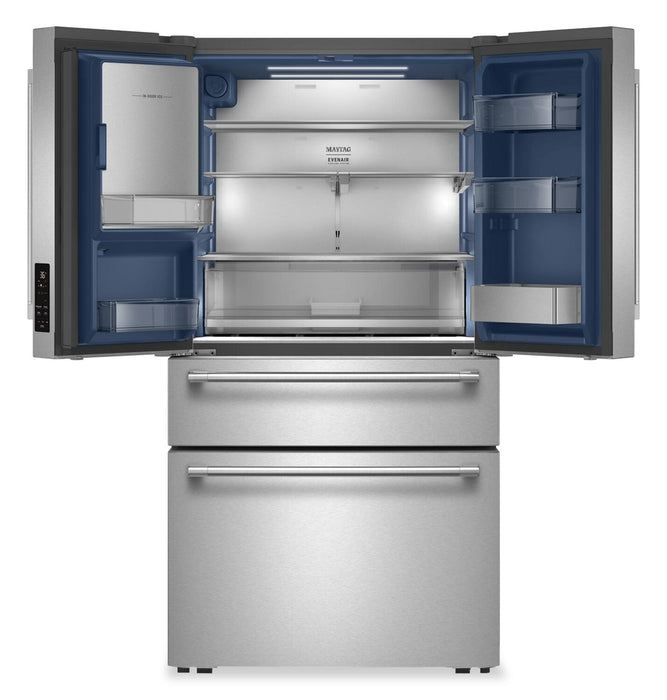 Maytag 36\" 29 Cu. Ft. French Door Refrigerator - Stainless Steel - MRMF5436TZ
