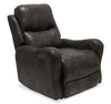 Ellis 32" Faux Leather Glider Power Reclining Chair – Grey  | Fauteuil coulissant à inclinaison électrique Ellis de 32 po en similicuir - gris