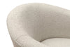 Ethan 31" Linen-Look Fabric Tub-Style Accent Chair with Wood Legs – Linen  | Fauteuil d’appoint Ethan de style gondole de 31 po en tissu d’apparence lin avec pattes en bois - lin