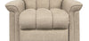 Linton 35.5” Linen-Look Fabric Power Lift Reclining Chair – Mushroom  | Fauteuil basculeur à inclinaison électrique Linton de 35.5 po en tissu d’apparence lin - champignon