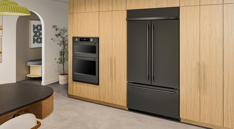 KitchenAid 24.2 Cu. Ft. 42\" French Door Bottom Mount Refrigerator – Black Ore - KBFN542SBE