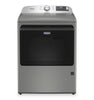 Maytag 6.0 Cu. Ft. Pet Pro Top-Load Washer and 7.4 Cu. Ft. Gas Dryer- Radiant Silver - MATL72GS  | Laveuse à chargement par le haut Animal Pet Pro de 6,0 pi3 et sécheuse à gaz de 7,4 pi3 de Maytag - argenté radieux - MATL72GS