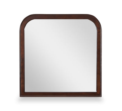 Marco Bedroom Dresser Mirror - Cherry Brown | Miroir de commode de chambre à coucher Marco - brun cerisier