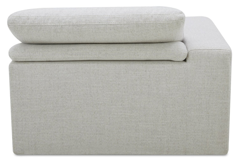 Sky Modular 8-Piece Fabric Power Reclining Sectional with Removable Feather Down Cushions - Nathan Wheat