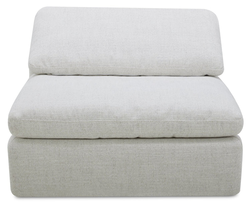Sky Modular 8-Piece Fabric Power Reclining Sectional with Removable Feather Down Cushions - Nathan Wheat