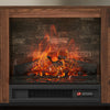 Harvin 54" Electric Fireplace TV Stand with Storage for TVs up to 60" – Brown Oak  |  Meuble pour téléviseur Harvin de 54 po avec foyer électrique et rangement pour téléviseurs jusqu’à 60 po - chêne brun
