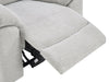 Spencer 41.3" Chenille Fabric Power Reclining Chair - Grey | Fauteuil à inclinaison électrique Spencer de 41,3 po en tissu de chenille - gris
