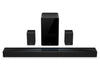 TCL Q85H Q-Class 7.1.4 Channel 860W Soundbar with Wireless Subwoofer & Surround Speakers (Q85H) | Barre de son de 860 W à 7.1.4 canaux TCL Q85H de série Q avec caisson d'extrêmes graves sans fil et haut-parleurs ambiophoniques (Q85H)