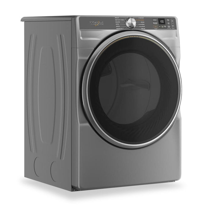 Whirlpool 7.4 Cu. Ft. Smart Electric Dryer with Steam - YWED6720RR
