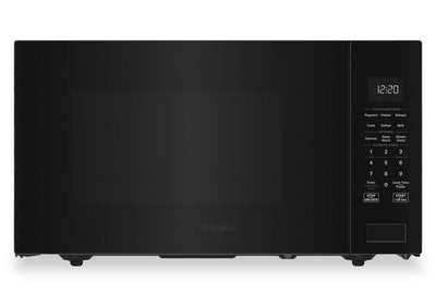 Whirlpool 1.6 Cu. Ft. Countertop Microwave with Sensor Cooking - YWMCS7022SB | Four à micro-ondes de comptoir Whirlpool de 1,6 pi3 avec cuisson par capteur - YWMCS7022SB
