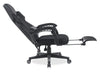Sparrow 28.3" Ergonomic Gaming Chair with Lumbar Cushion and Footrest - Black | Fauteuil de jeu ergonomique Sparrow de 28,3 po avec coussin lombaire et repose-pieds - noir