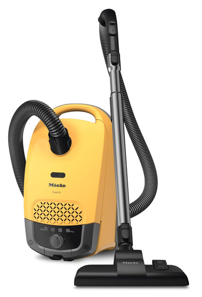Miele Guard S1 Canister Vacuum with Bag – Sunset Yellow - 41TAE033CDN | Aspirateur-traîneau Guard S1 de Miele avec sac - jaune orangé - 41TAE033CDN
