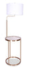 Mabel 57" Brass Metal Floor Lamp  | Lampe à pied Mabel de 57 po en métal laiton  | MABELTFL