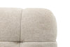 Kort & Co. Oaklyn Modular 4-Piece Fabric Sectional with Ottoman and Tufted Seat Cushions - Beige | Sofa sectionnel modulaire Oaklyn Kort & Co. 4 pièces en tissu avec pouf et coussins de siège capitonnés - beige