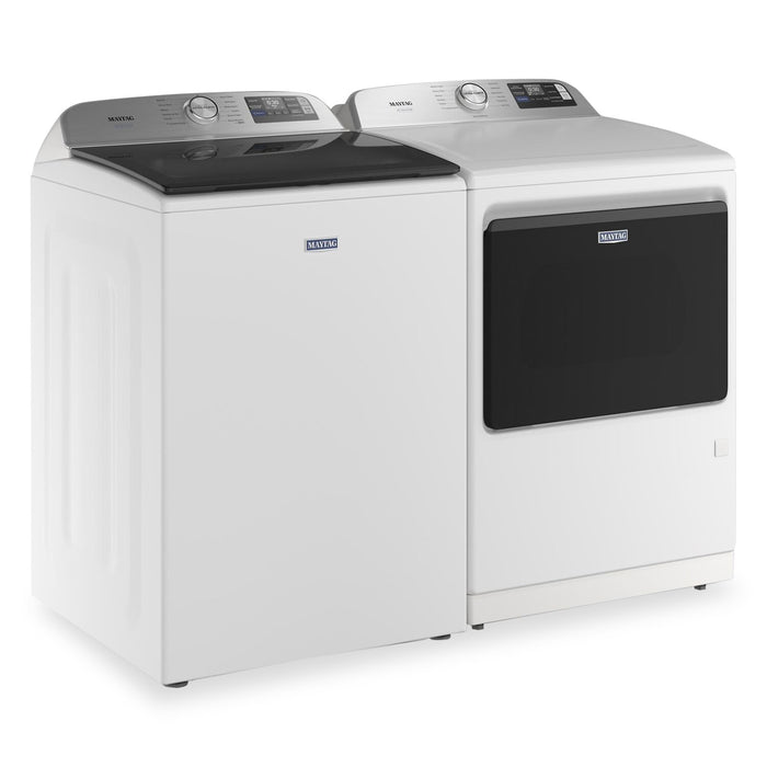Maytag 6.0 Cu. Ft. Pet Pro Smart Top-Load Washer and 7.4 Cu. Ft. Gas Dryer - White 
