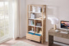 Oscar 36" Contemporary Bookcase with File Drawer – Weathered White and Faux Marble | Bibliothèque contemporaine Owen de 36 po avec tiroir classeur - blanc vieilli et imitation de marbre