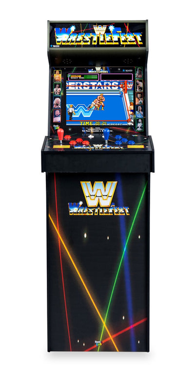 Basic Fun Arcade Classics WWE Ultra Series 5 Game Arcade Cabinet | Borne d’arcade WWE Ultra Series Arcade Classics de Basic Fun avec 5 jeux