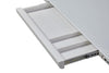 Metro 47.24” Height-Adjustable Office Desk with Storage and USB Ports - White | Bureau Metro de 47,24 po à hauteur réglable avec rangement et ports USB - blanc