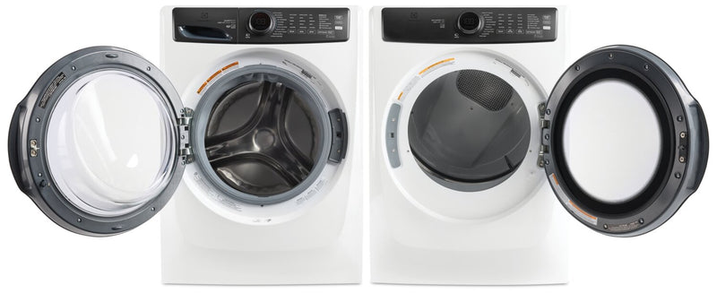 Electrolux 5.2 Cu. Ft. Perfect Steam™ Front-Load Washer and 8 Cu. Ft. Electric Dryer - White 