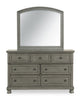 Chelsea Bedroom 7-Drawer Dresser, 60"W x 38"H - Grey | Commode de chambre à coucher Chelsea de 60 po (L) x 38 po (H) à 7 tiroirs - grise