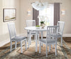 Bryn Drop-Leaf Dining Table, 42" Round - White | Table de salle à manger ronde Bryn de 42 po avec abattant - blanche