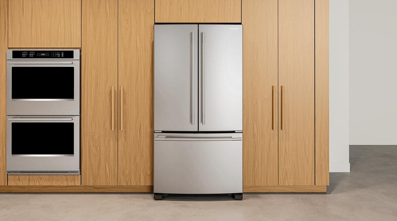 KitchenAid 36\" 20 Cu. Ft. Counter-Depth French Door Refrigerator - PrintShield Stainless - KRFC136SPS