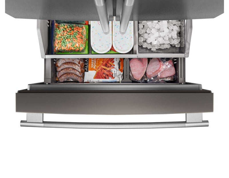 KitchenAid Counter-Depth French Door Refrigerator with Internal Water Dispenser – Stainless Steel - KRFC336SPS