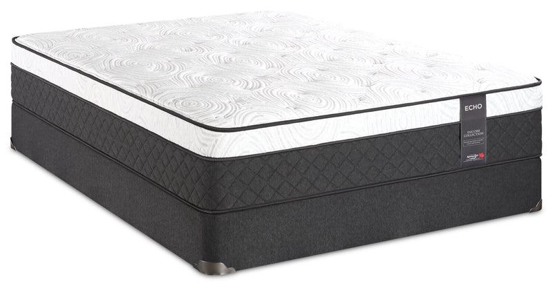 Springwall Encore Echo Eurotop Firm Full Mattress Set