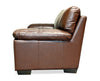 Classico 71" Genuine Leather Loveseat with Wood Legs – Tobacco | Causeuse Classico de 71 po en cuir véritable avec pattes en bois - tabac