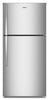 Whirlpool 29.5" 19 Cu. Ft. Top Freezer Refrigerator with Total Coverage Cooling - WRTX7419SZ | Réfrigérateur Whirlpool de 19 pi³ et de 29,5 po à congélateur supérieur avec refroidissement à couverture totale - WRTX7419SZ