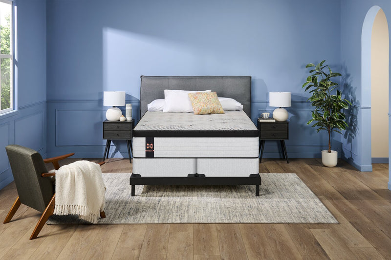 Sealy Posturepedic® Plus 1000 Series Bronson Eurotop Medium King Mattress Set