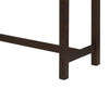 Noah 60” Modern Dinette with 3 Counter-Height Stools and USB Ports - Espresso | Coin-repas moderne Noah de 60 po avec 3 tabourets de hauteur comptoir et ports USB - espresso