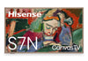 HISENSE 85" CanvasTV QLED 4K UHD Smart Google TV (85S7N) - 2024 Model | Téléviseur intelligent QLED HISENSE QD6QF CanvasTVMC UHD 4K de 85 po avec Google TVMC (85S7N) - modèle 2024