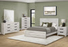 Aspen Panel Bed with Headboard & Frame, Grey - Queen Size | Lit à panneaux Aspen avec tête de lit et cadre de lit, gris - format grand lit