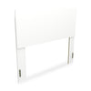 Riley Panel Bed with Headboard & Frame for Kids, Made in Canada, White - Full Size | Lit à panneaux Riley avec tête de lit et cadre de lit pour enfants, fabriqué au Canada, blanc - format lit double