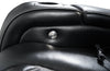 Elite 86" Genuine Leather Massage Power Reclining Sofa with Power Headrests and Storage Arms - Black | Sofa de massage à inclinaison électrique Elite de 86 po en cuir véritable avec appuie-têtes électriques et accoudoirs de rangement - noir