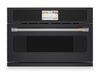 Cafe 30\" 1.70 Cu. Ft. Electric Wall Oven with Advantium® Technology – Black - CSB913P3VD1