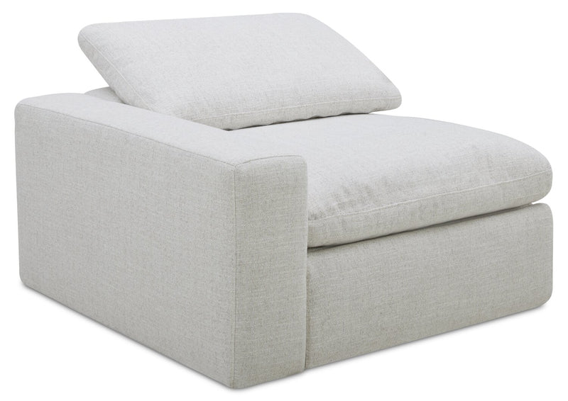 Sky Modular 8-Piece Fabric Power Reclining Sectional with Removable Feather Down Cushions - Nathan Wheat
