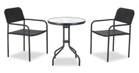 Paris 3-Piece Bistro Patio Set