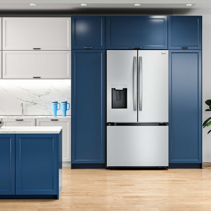 Midea 36\" 28.9 Cu. Ft. French Door Refrigerator with OneTouch AutoFill™ Dispenser - MRF29D9BST