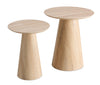 Sloane 2-Piece Round Accent Table – Weathered White  | 2 tables d’appoint rondes Sloane - blanc vieilli
