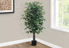 58" Artificial Ficus Tree in 6" Pot | Ficus artificiel de 58 po en pot de 6 po